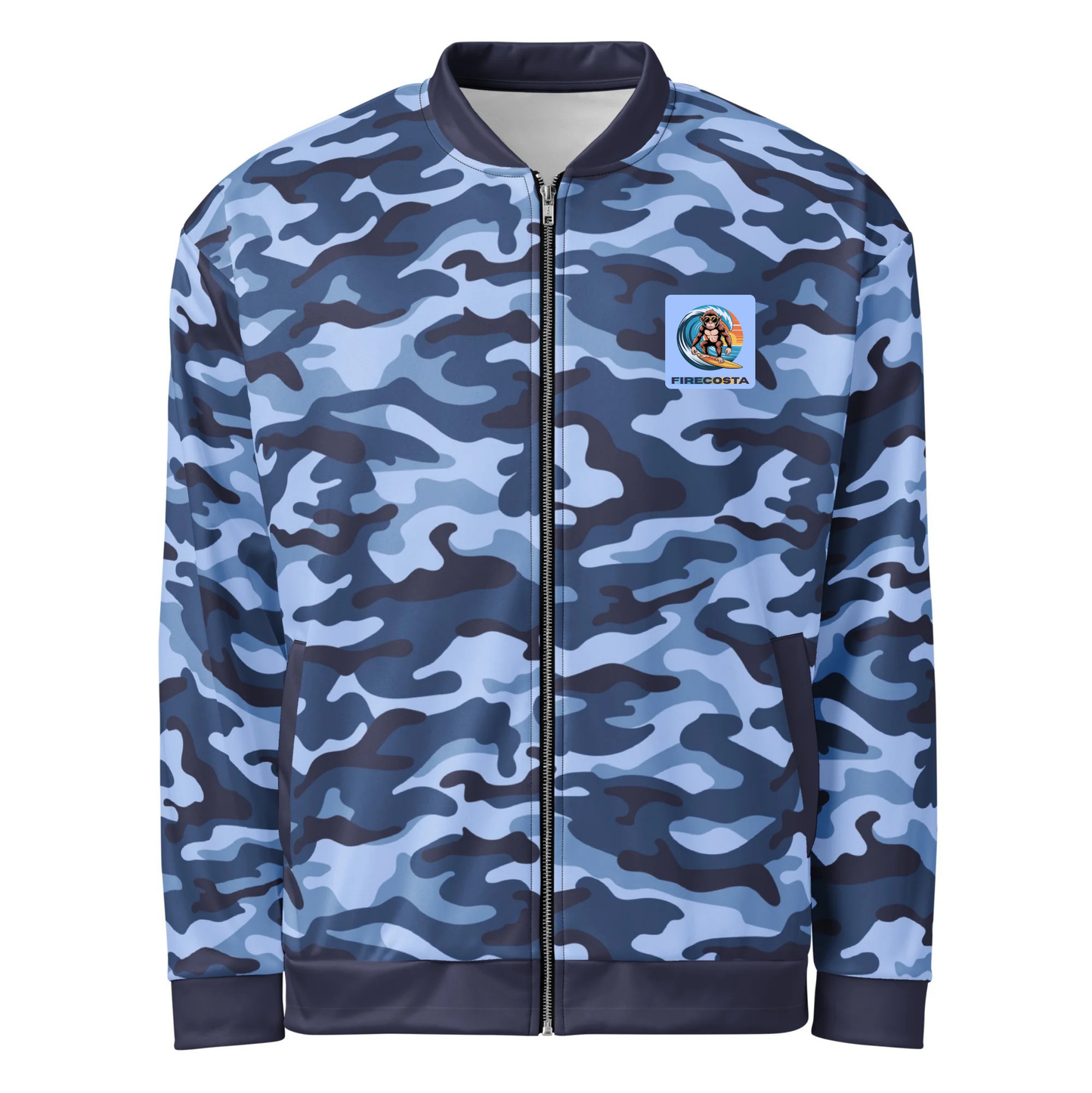 Monkey Surfer Bomber Jacket